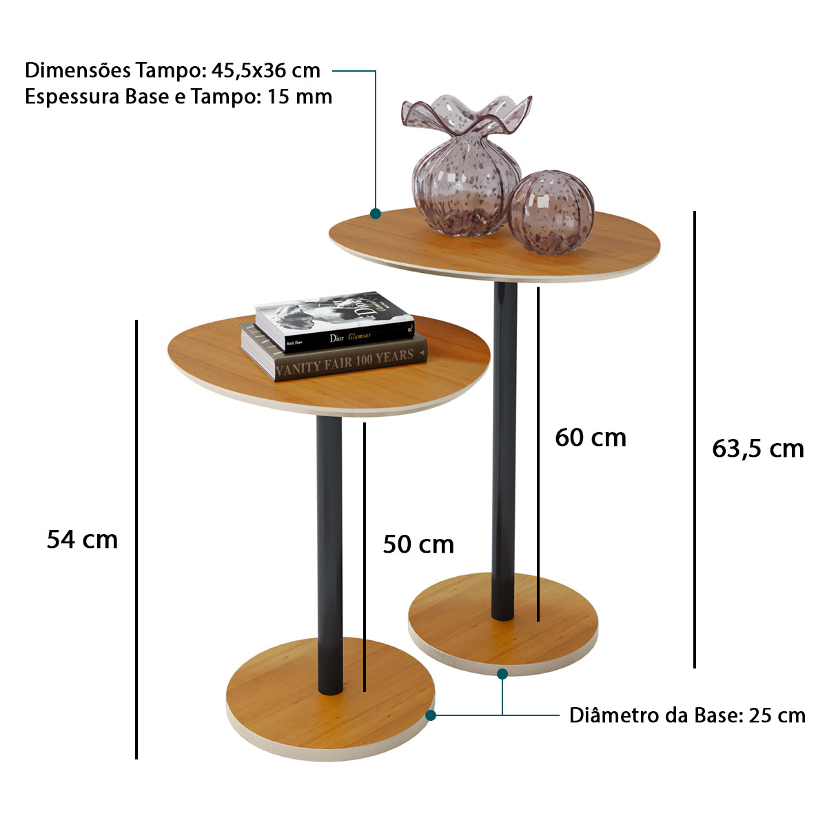 Conjunto Mesa Orgânica
